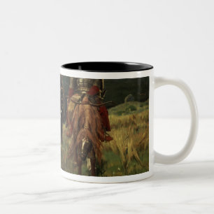 Warrior Knights, 1881-98 Two-Tone Coffee Mug