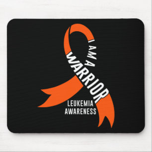 Warrior Leukaemia Awareness Blood Cancer Chemother Mouse Mat