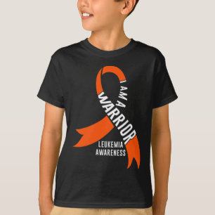 Warrior Leukaemia Awareness Blood Cancer Chemother T-Shirt
