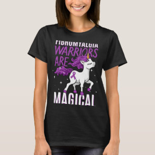 Warrior Magical Unicorn Awareness Ribbon T-Shirt