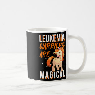 Warrior Magical Unicorn Orange Ribbon Haematologis Coffee Mug