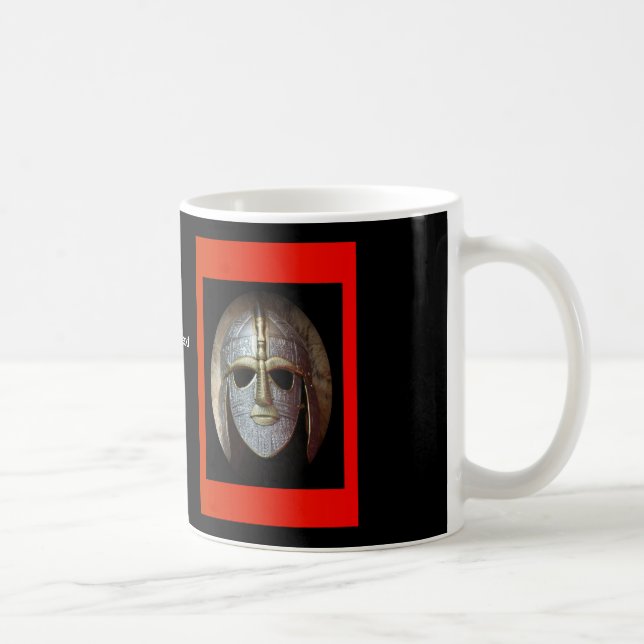 Warrior Mask Mug - customise (Right)
