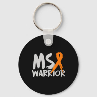 Warrior Multiple Sclerosis Awareness Month  Key Ring