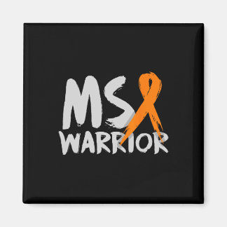 Warrior Multiple Sclerosis Awareness Month  Magnet