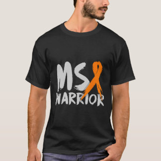 Warrior Multiple Sclerosis Awareness Month  T-Shirt