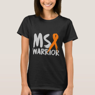 Warrior Multiple Sclerosis Awareness Month  T-Shirt