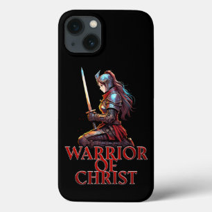 Warrior of Christ Woman Prayer Christian Bible iPhone 13 Case