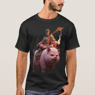 Warrior on the Rosy Tusk T-Shirt