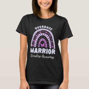 Warrior Overdose Awareness Rainbow 2 T-Shirt