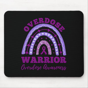 Warrior Overdose Awareness Rainbow Mouse Mat