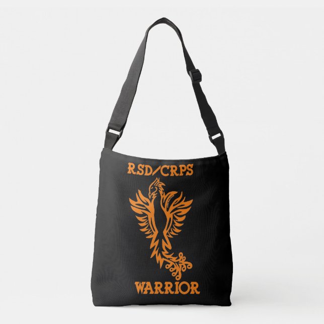 Warrior/Phoenix...RSD/CRPS Crossbody Bag (Front)