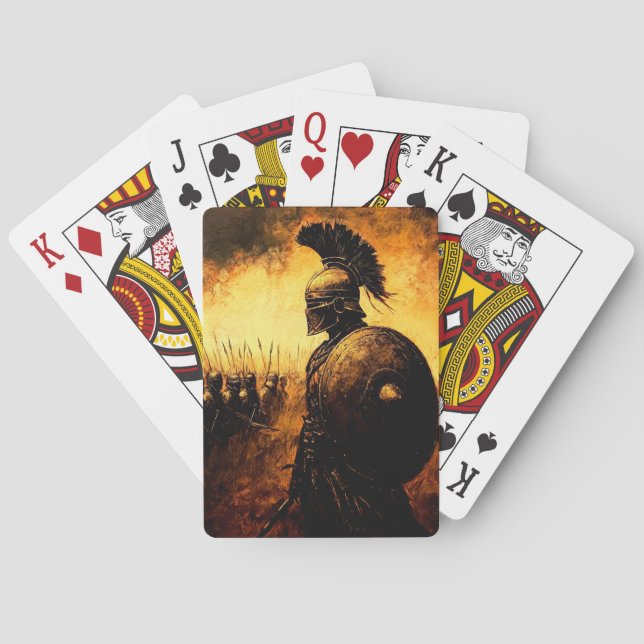 Warrior Playing Cards (Back)
