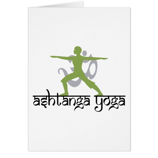 Warrior Pose Ashtanga Yoga Gift (Front)