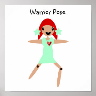 Warrior Pose Poster