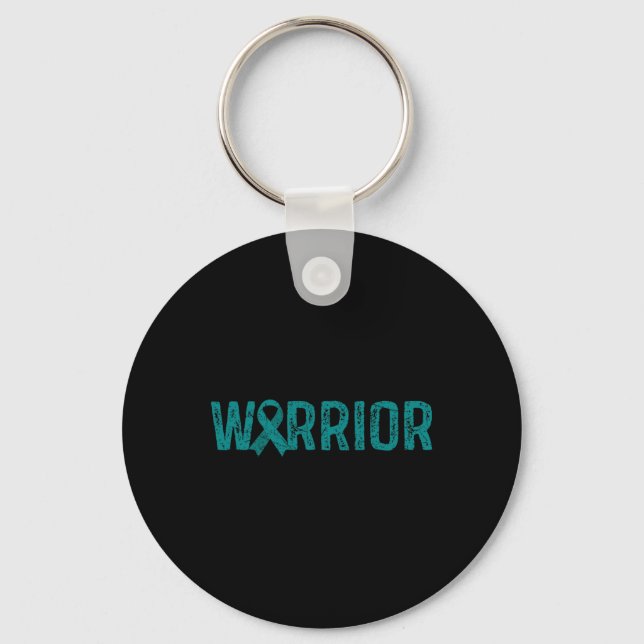 Warrior Post Traumatic Stress Disorder Awareness  Key Ring (Front)