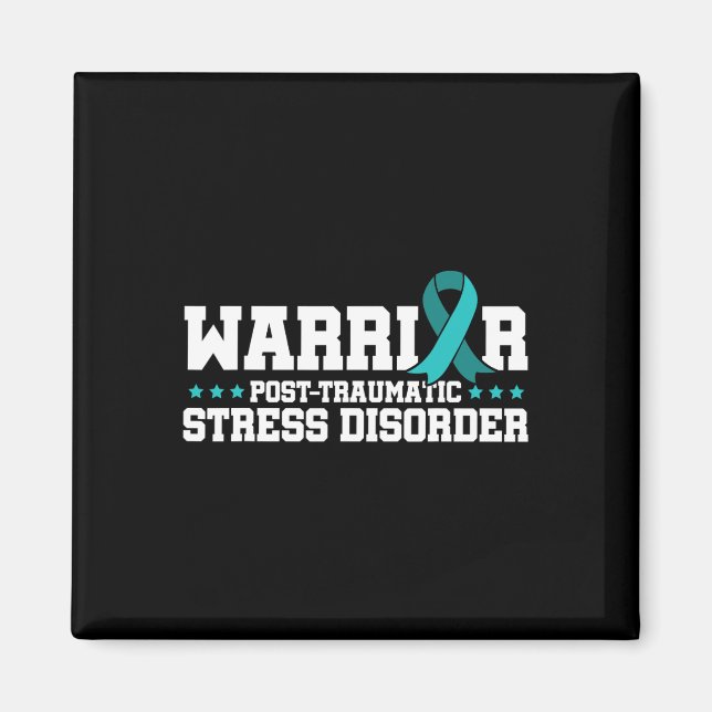 Warrior Post-traumatic Stress Disorder Awareness M Magnet (Front)