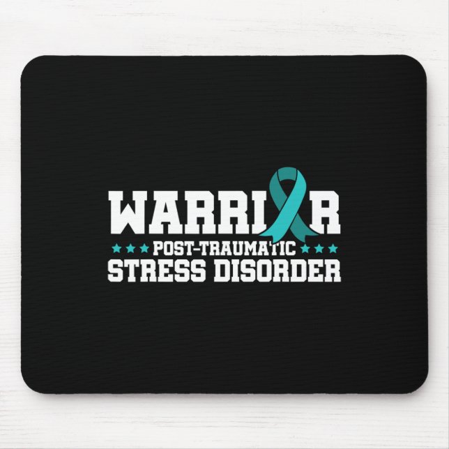 Warrior Post-traumatic Stress Disorder Awareness M Mouse Mat (Front)