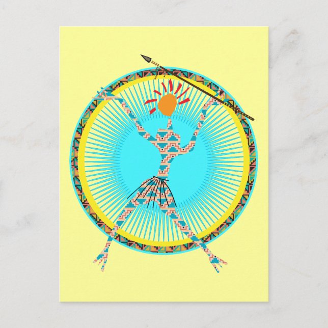 Warrior Postcard (Front)