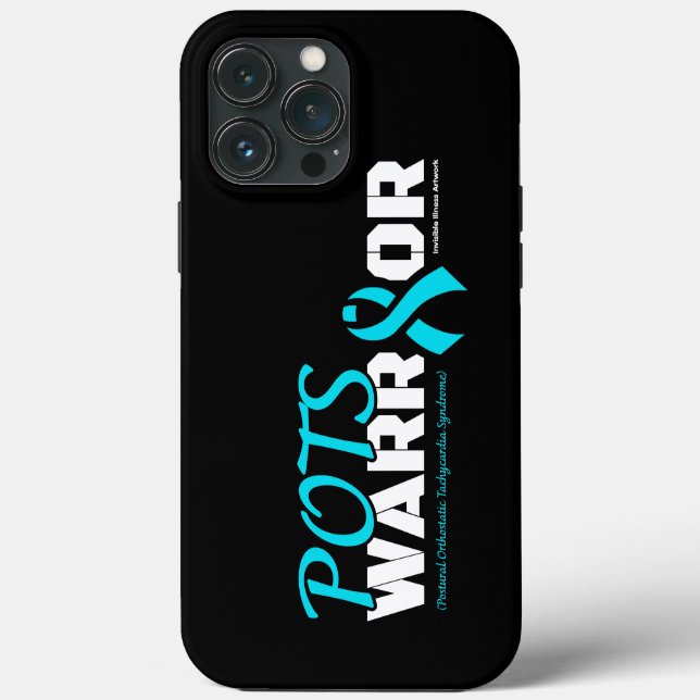 WARRIOR...POTS Case-Mate iPhone CASE (Back)