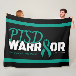 WARRIOR...PTSD FLEECE BLANKET