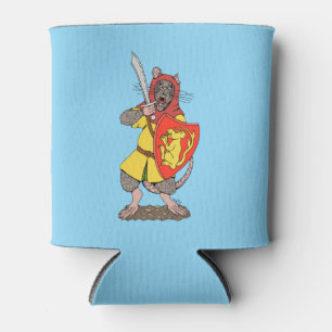 Warrior Rat with Falchion Can Cooler