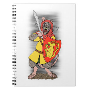 Warrior Rat with Falchion Notebook
