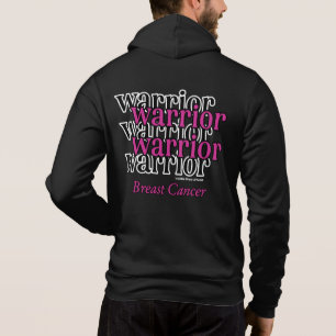 Warrior/Repeated...Breast Cancer Hoodie