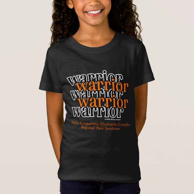 Warrior/Repeated...RSD/CRPS T-Shirt (Front)