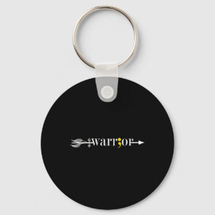 Warrior Semicolon May Mental Health Awareness Mont Key Ring
