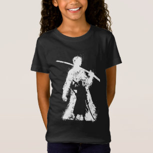 Warrior Silhouette with Sword Art T-Shirt