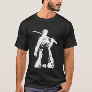 Warrior Silhouette with Sword Art T-Shirt