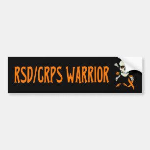 Warrior/Skull...RSD/CRPS Bumper Sticker