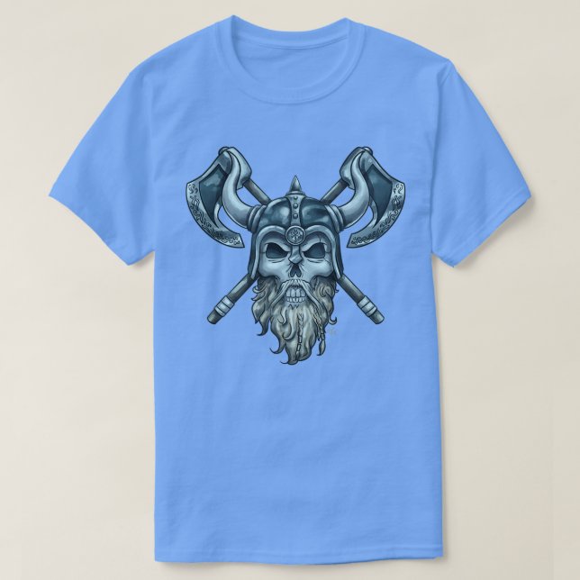 Warrior Skull T-Shirt (Design Front)