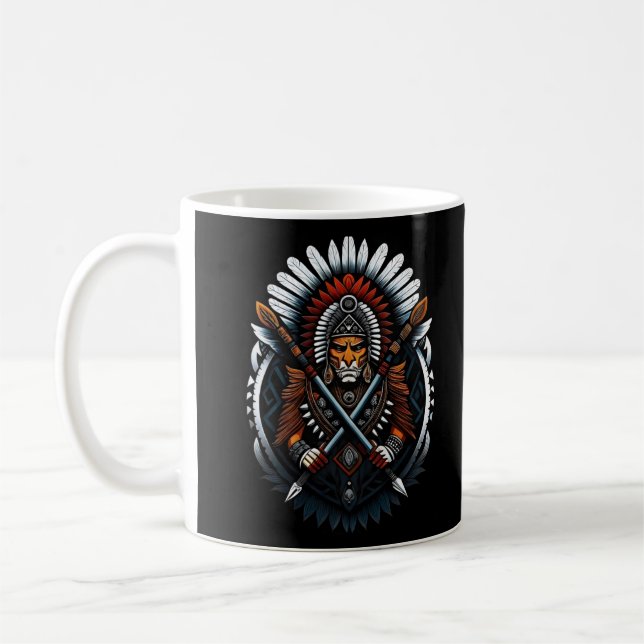 Warrior Spirit Unleashed Coffee Mug (Left)