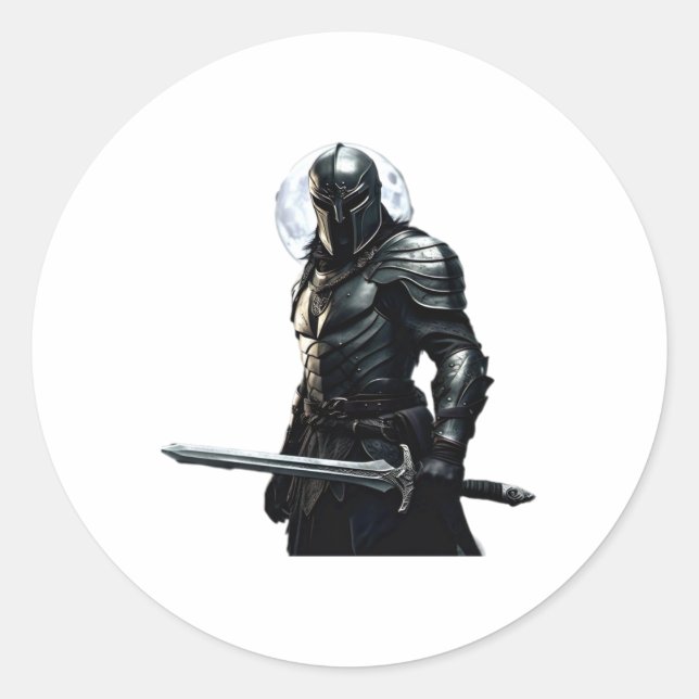 Warrior Sticker  (Front)