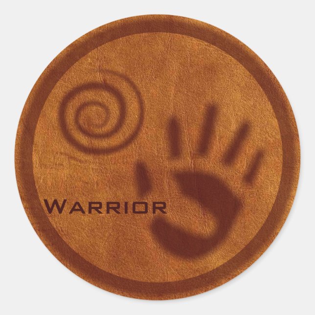 Warrior Sticker (Front)