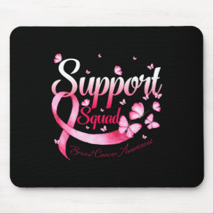 Warrior Support Squad Butterfly Breast Cancer Awar Mouse Mat