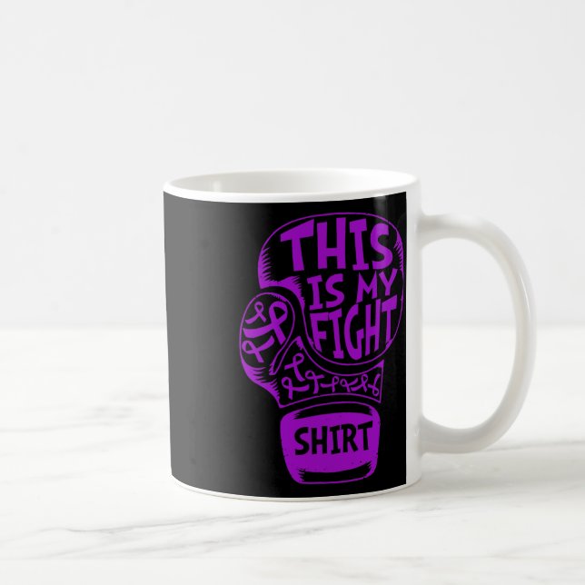 Warrior This Is My Fight  Coffee Mug (Right)