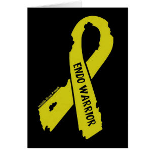Warrior/ torn ribbon...Endometriosis