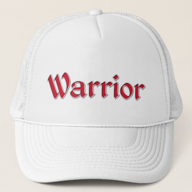 Warrior Trucker Hat (Front)