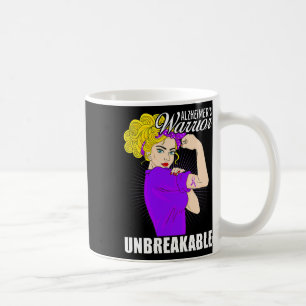 Warrior Unbreakable Heimer's Awareness  Coffee Mug