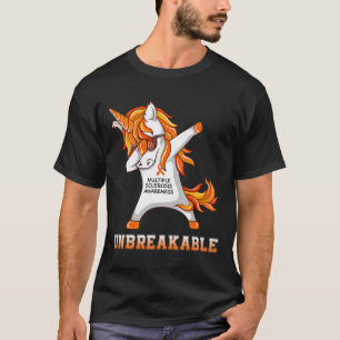 Warrior Unbreakable Multiple Sclerosis Awareness U T-Shirt