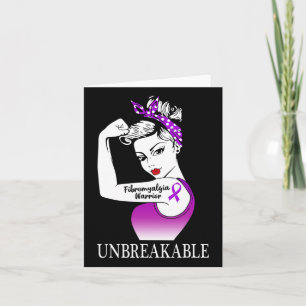 Warrior Unbreakable Strong Women  Card