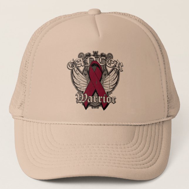 Warrior Vintage Wings - Multiple Myeloma Trucker Hat (Front)