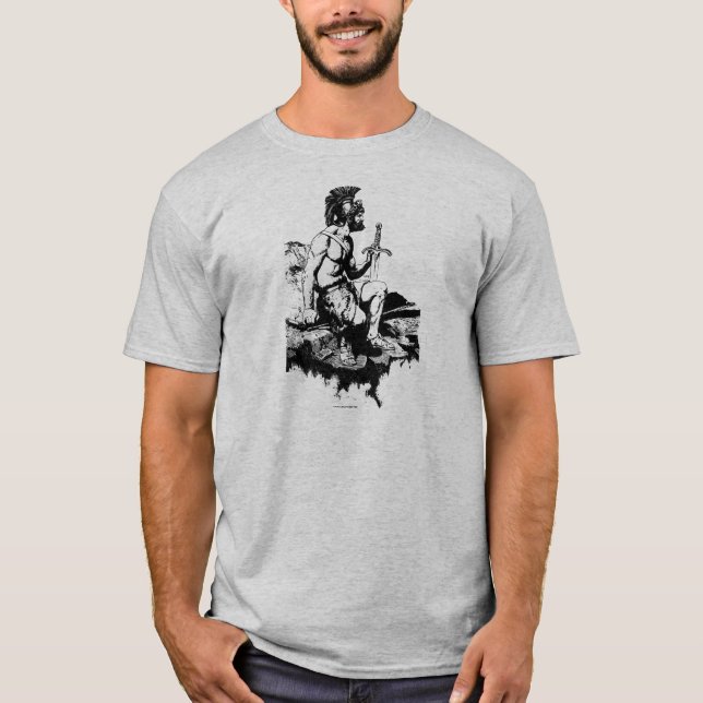 Warrior with a Sword T-Shirt (Front)