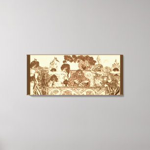 Warrior, Wizard, and Witch Canvas Print