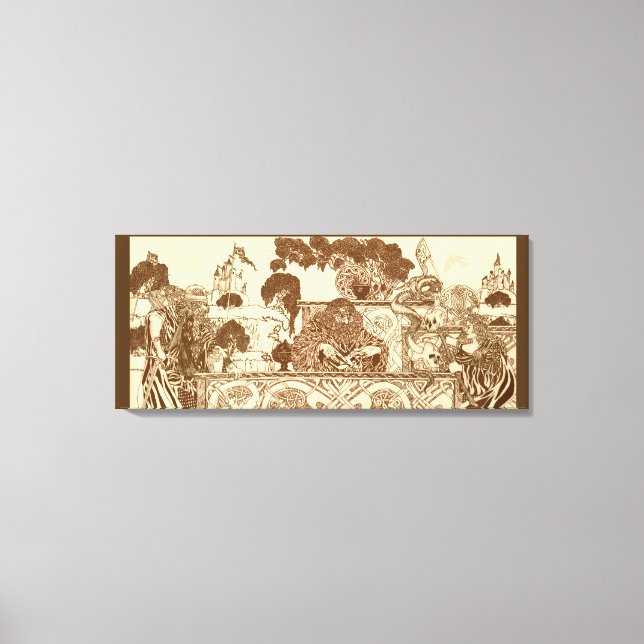 Warrior, Wizard, and Witch Canvas Print (Front)