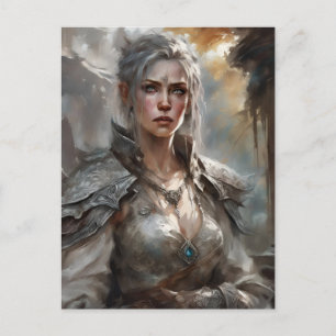 Warrior Woman Postcard