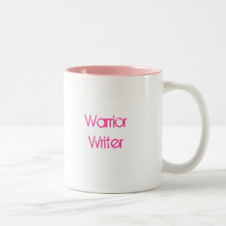 Warrior Writer, In Hot Pursuit Two-Tone Coffee Mug