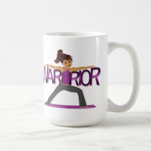 Warrior Yoga Girl Mug